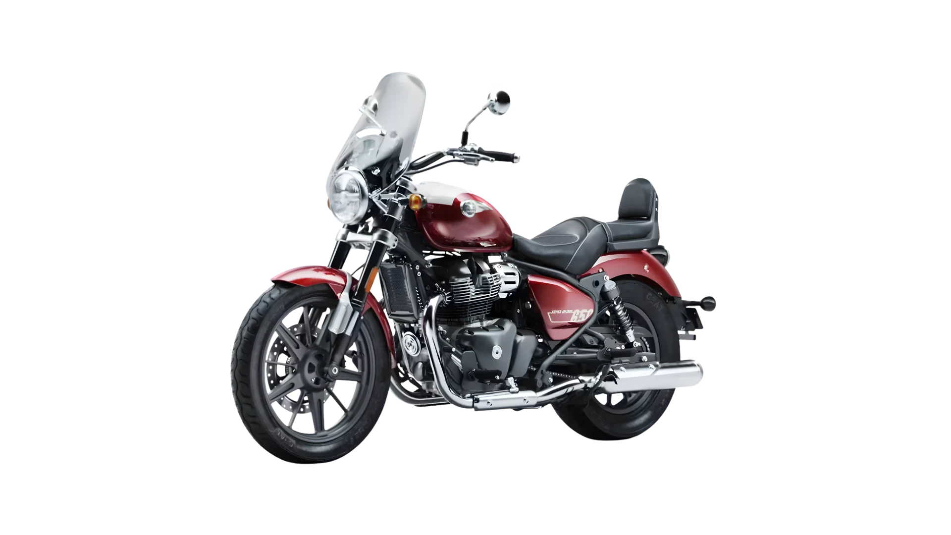 meteor 650 left front